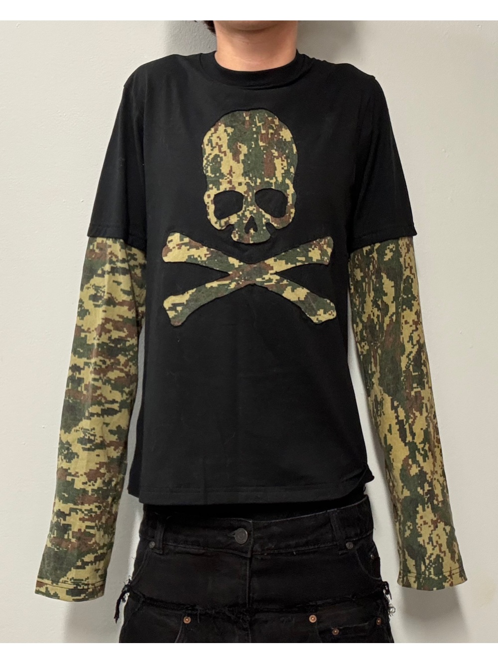 Mens Fashion Trend 2026 - 2026 nouveau camouflage rétro américain squelette