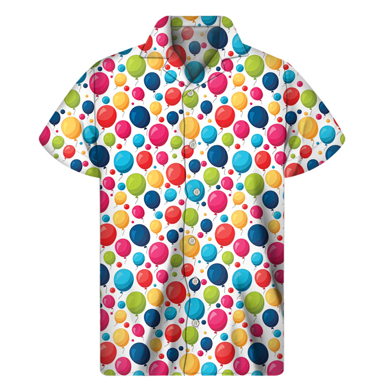 Men'S Fashion Lk - Chemise hawaïenne imprimée en 3D pour