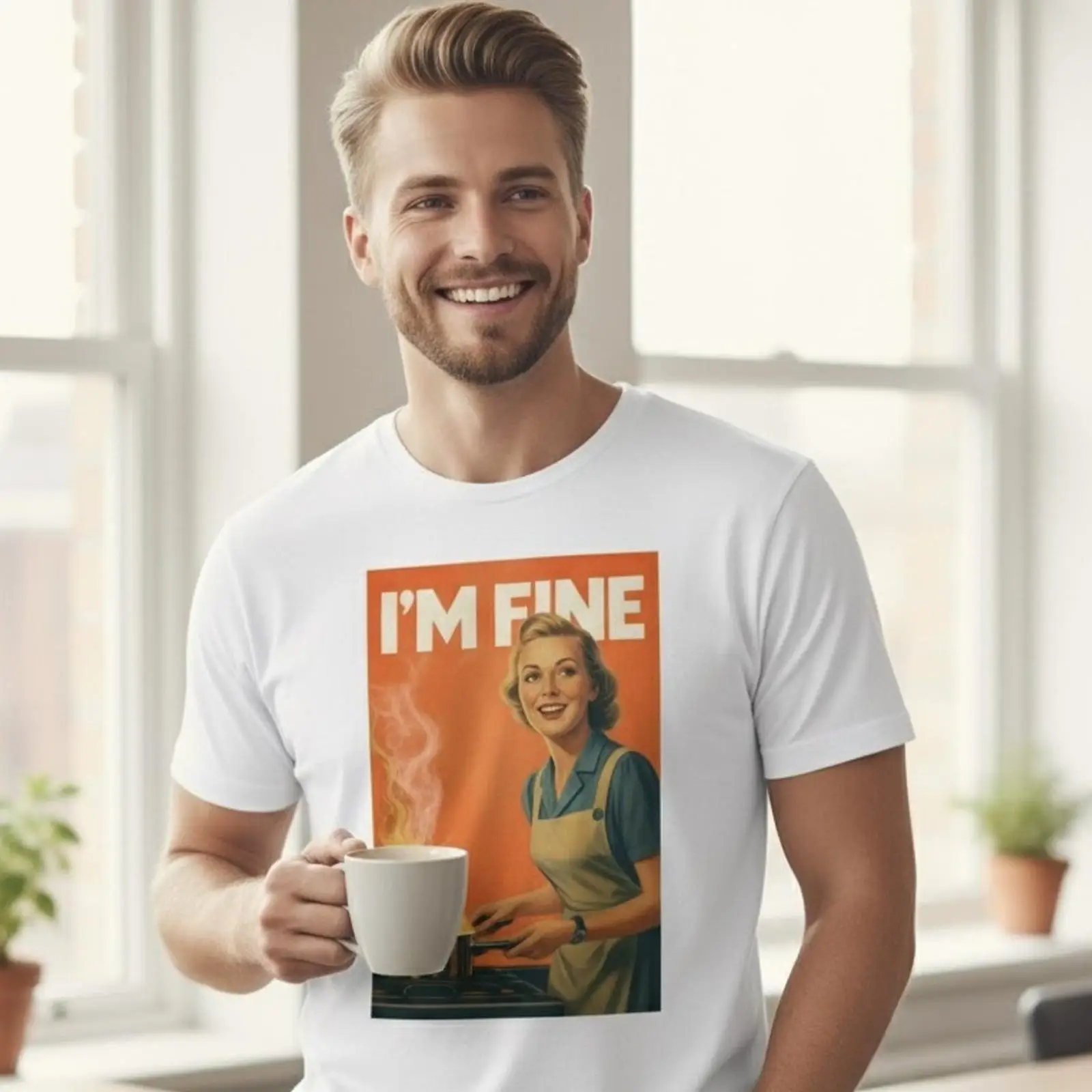 Mens Fashion In The 50S - T-shirt homme I amp 39 m