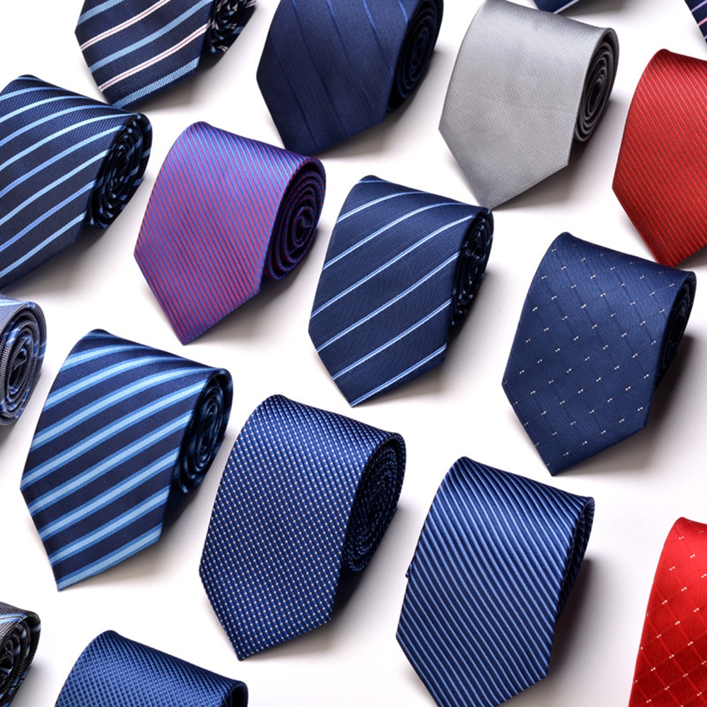 Mens Fashion Dress Shirts - Cravate classique à rayures pour hommes,