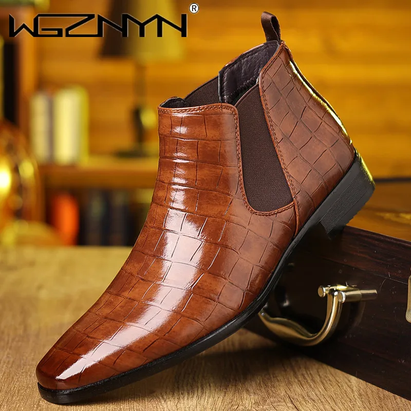 Men'S Fashion Luxury Brands - Bottines Chelsea de luxe pour hommes,