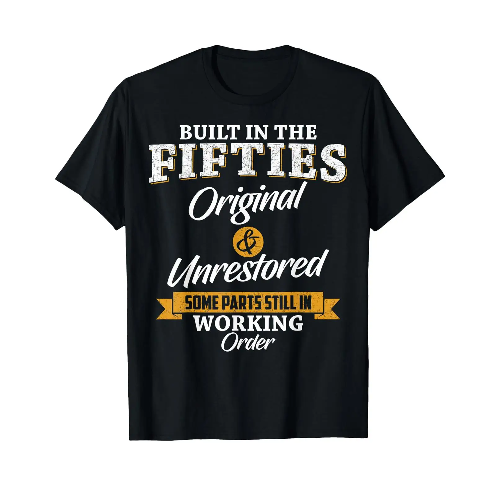 Mens Fashion In The 50S - T-shirt d'anniversaire des années 50, style