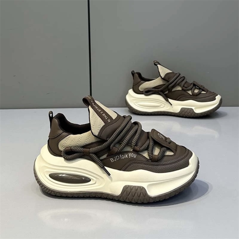 Men'S Fashion Website - Sneakers plateforme homme 2026 en cuir