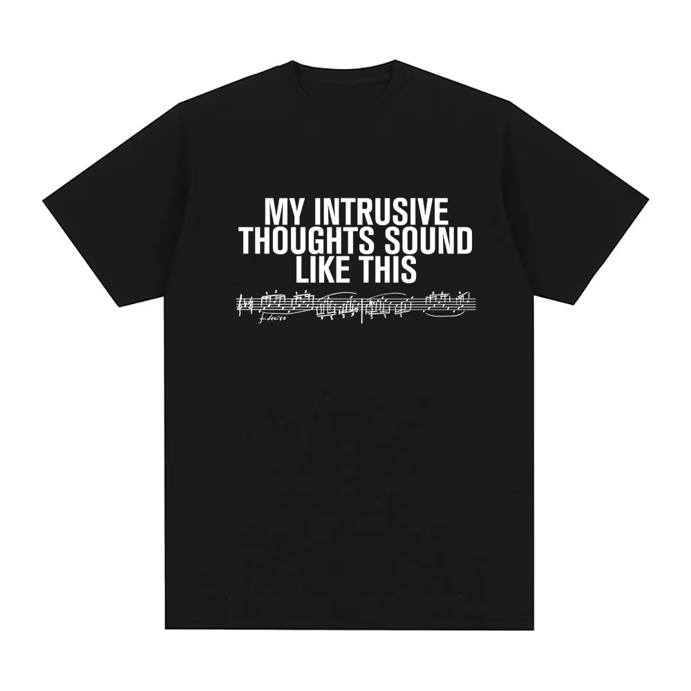 Men'S Fashion Website - T-shirt Bébé « INTRUSIVE THOUGHTS »