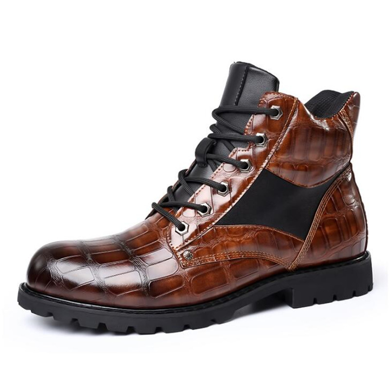 Men'S Fashion Luxury Brands - Bottes de luxe pour hommes, motif