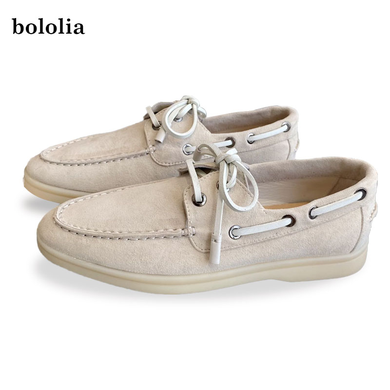 Men'S Fashion Loafers Shoes - Chaussures plates en cuir véritable de