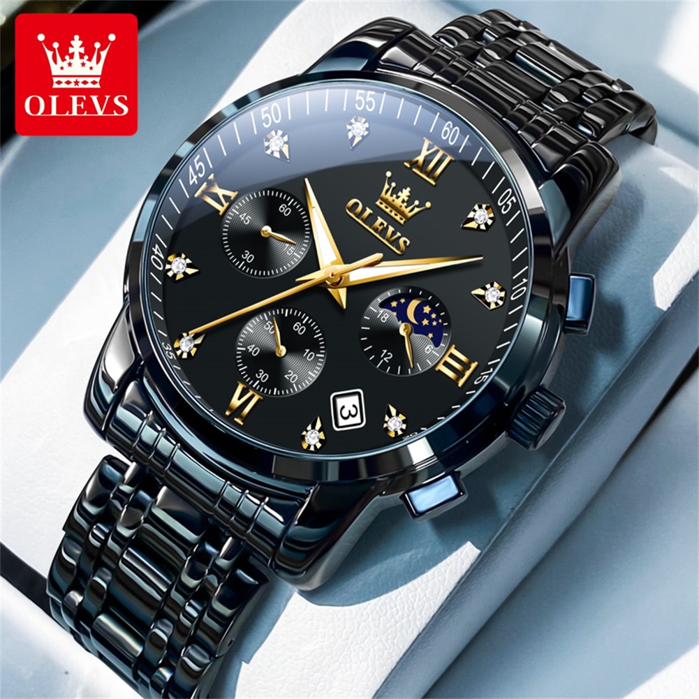 Men'S Fashion Luxury Brands - OLEVS montres pour hommes populaires en