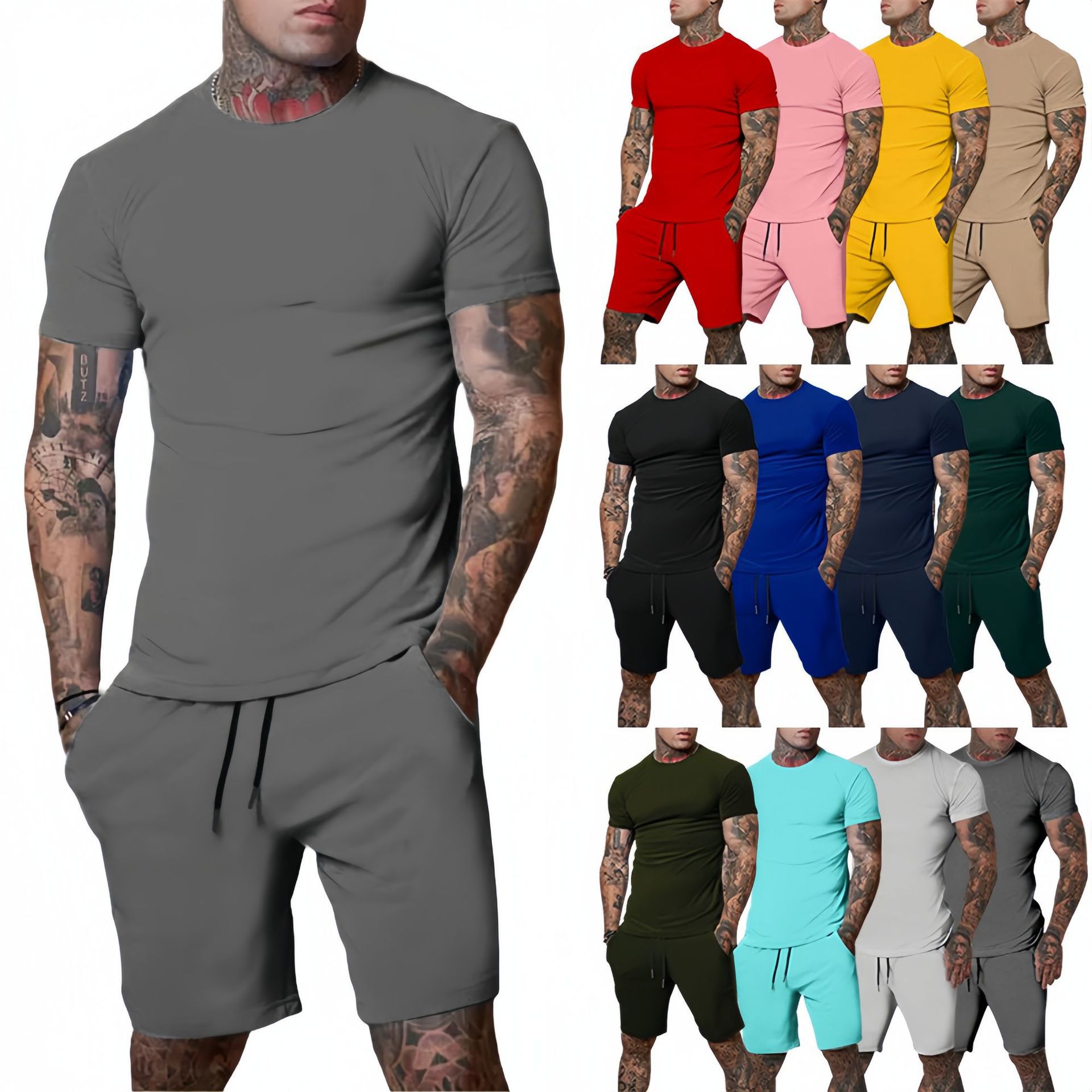 Men'S Fashion Advice - Ensemble de sport d'été décontracté et