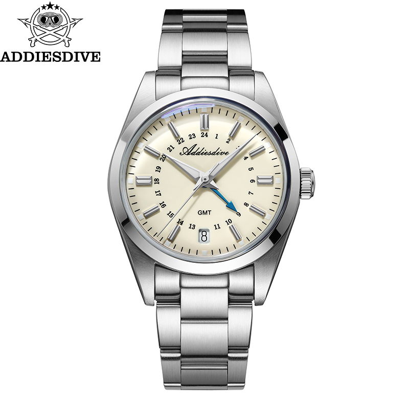 Men'S Fashion Luxury Brands - ADDIESDIVE marque chaude 36mm luxe GMT