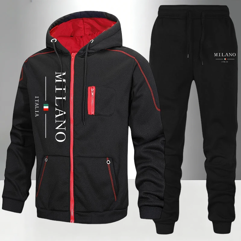 Men'S Fashion Model - Ensemble de survêtement décontracté pour homme,
