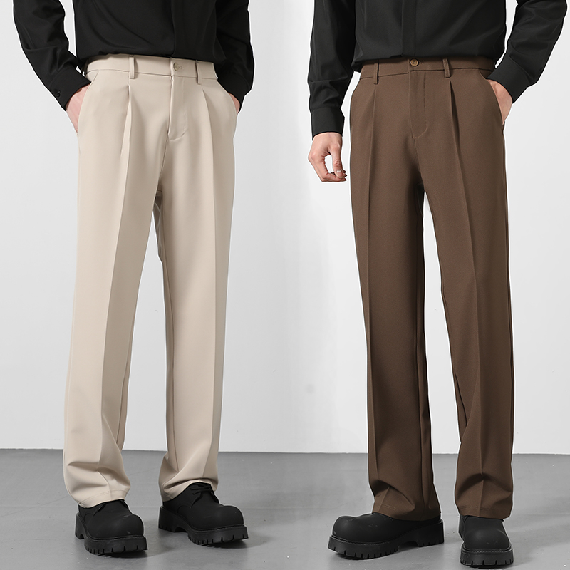 Men'S Fashion Pants 2025 - 2025 pantalon de costume ample pour