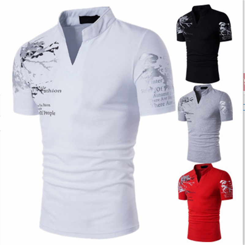Mens Fashion Dress Shirts - Nouveau Polo décontracté d'été pour hommes,