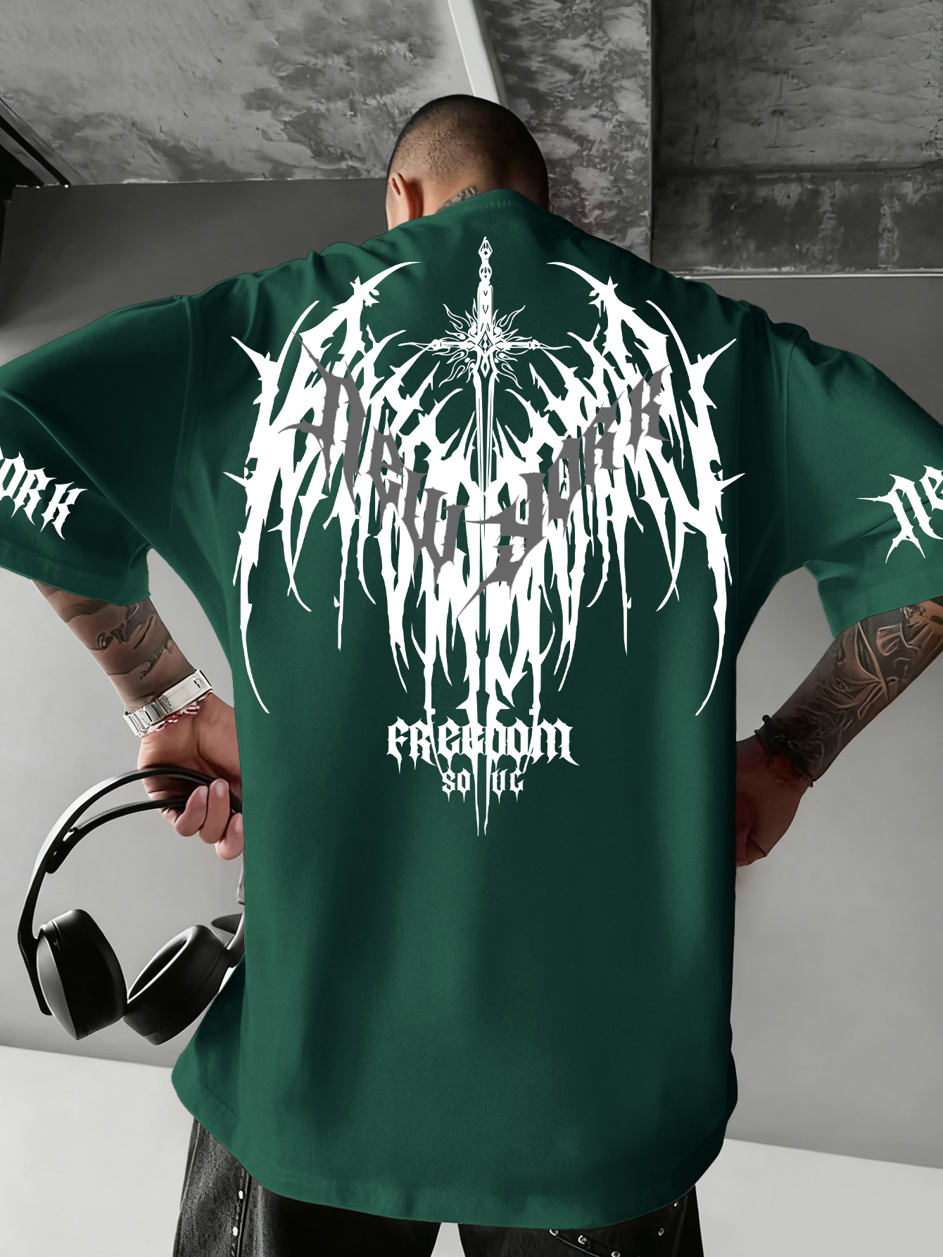 T-shirt à manches courtes Hip  - Men'S Fashion New York avis et prix