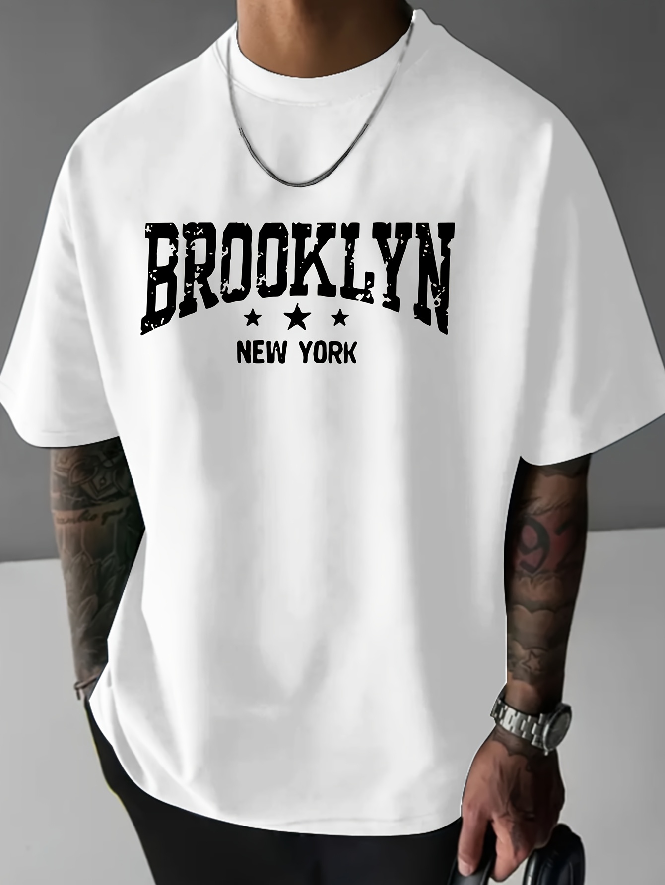 T-shirt à manches courtes pour - Men'S Fashion New York avis et prix