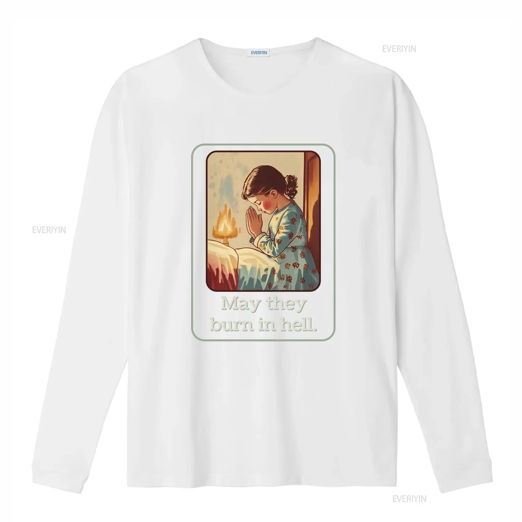 T-shirt « May They Burn In Hel - Mens Fashion In The 50S avis et prix