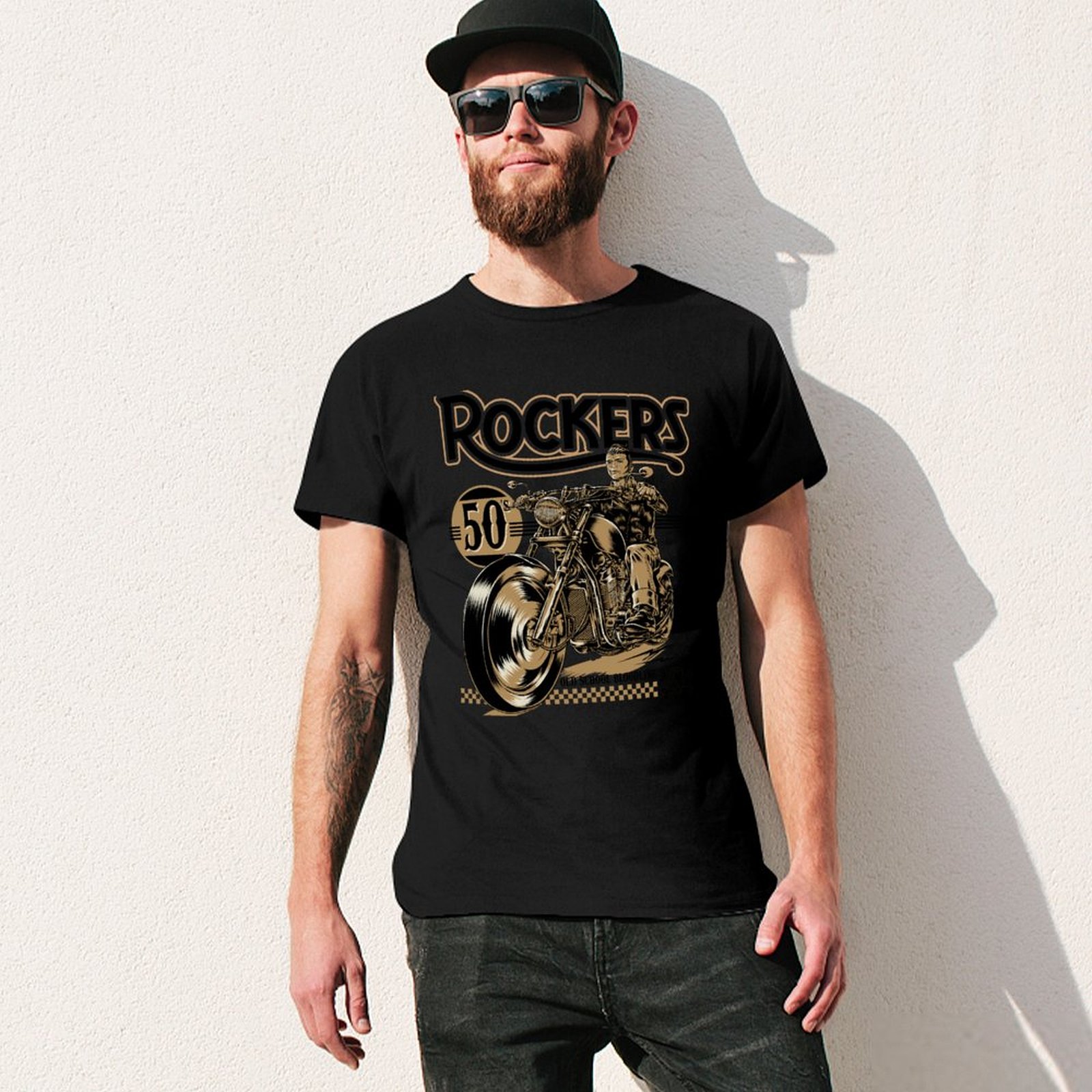 T-shirt Rockers des années 50, - Mens Fashion In The 50S avis et prix