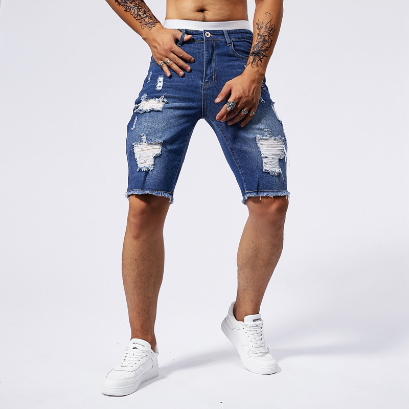 Short en Denim déchiré pour ho - Men'S Fashion Pants 2025 avis et prix