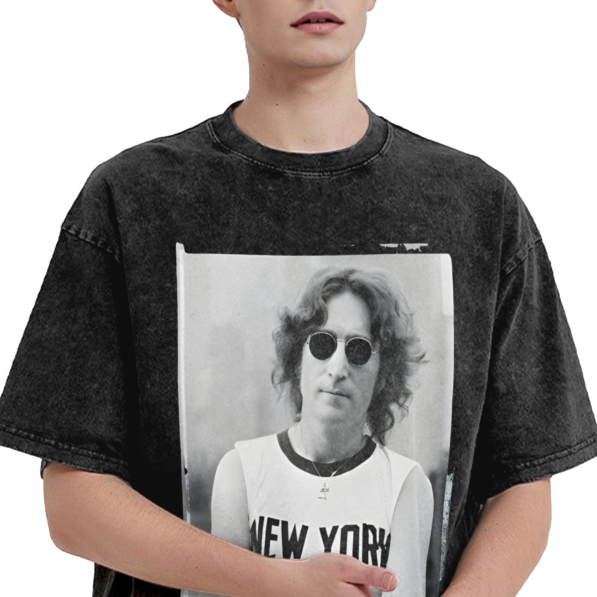 Chemise délavée Harajuku John  - Men'S Fashion New York avis et prix