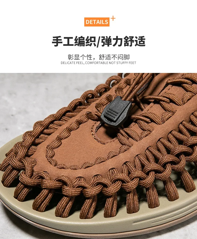 Sandales à breloques pour homm - Mens Fashion Trend 2026 avis et prix