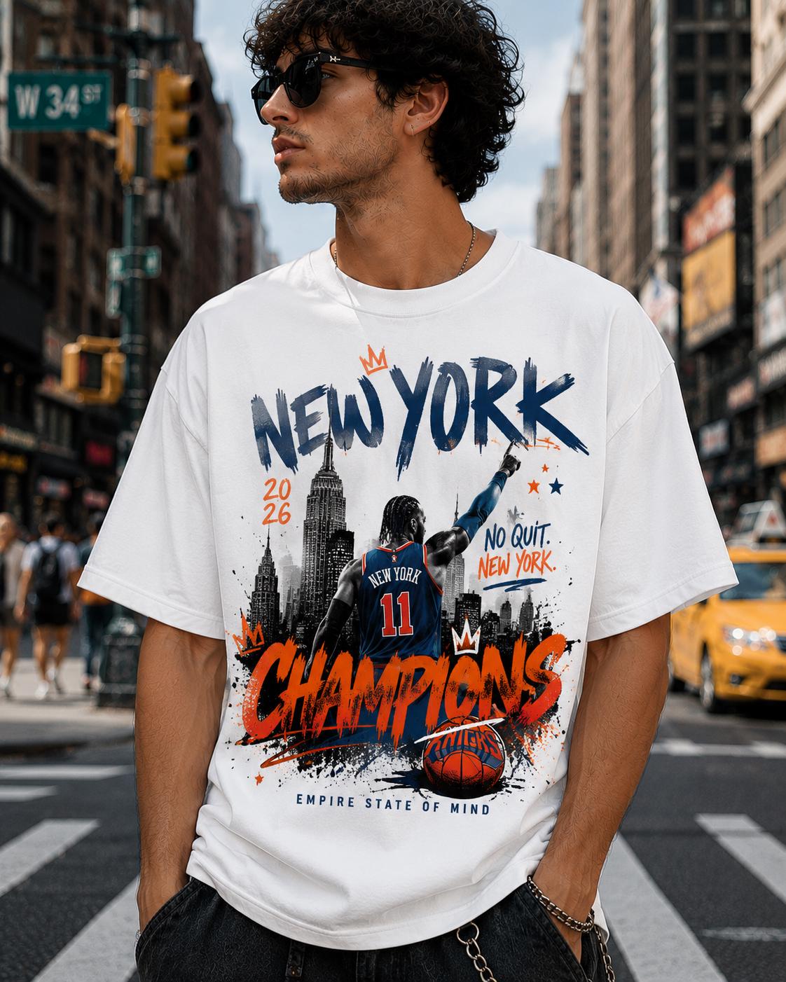 T-shirt Jalen Brunson Champion - Men'S Fashion New York avis et prix