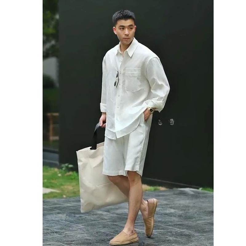 Ensemble décontracté d'été en  - Mens Fashion Trend 2026 avis et prix