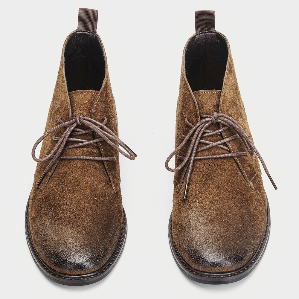 Bottines en cuir rétro confort - Men'S Fashion Model avis et prix
