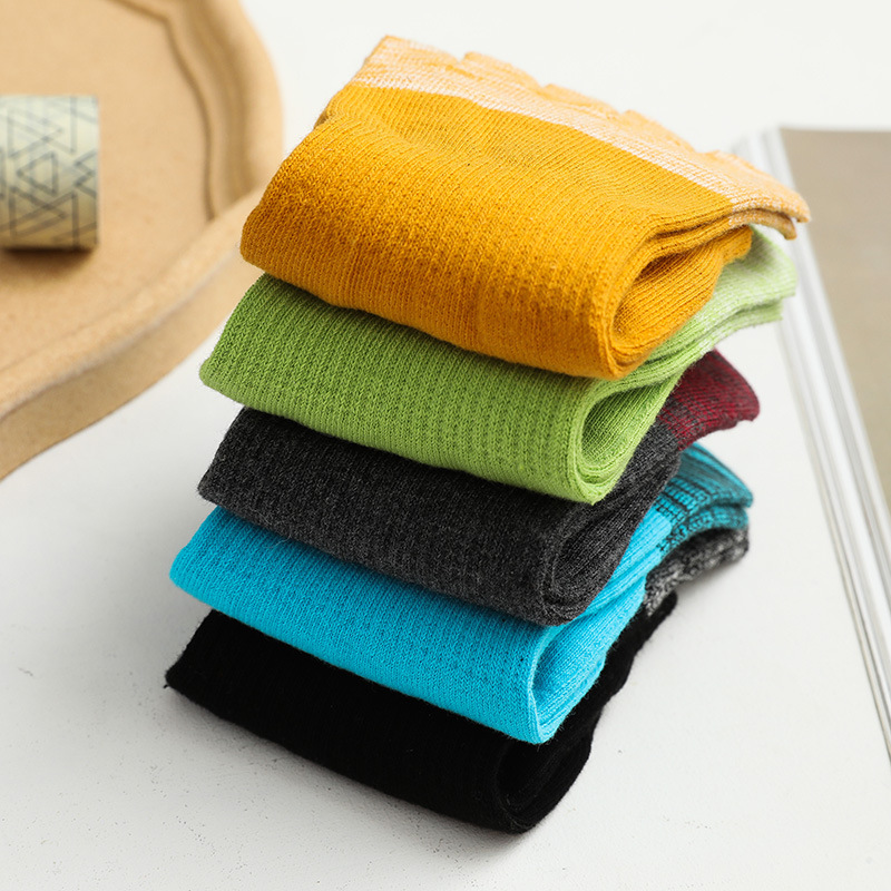 5 paires de chaussettes coloré - Men'S Fashion Quarter Socks avis et prix