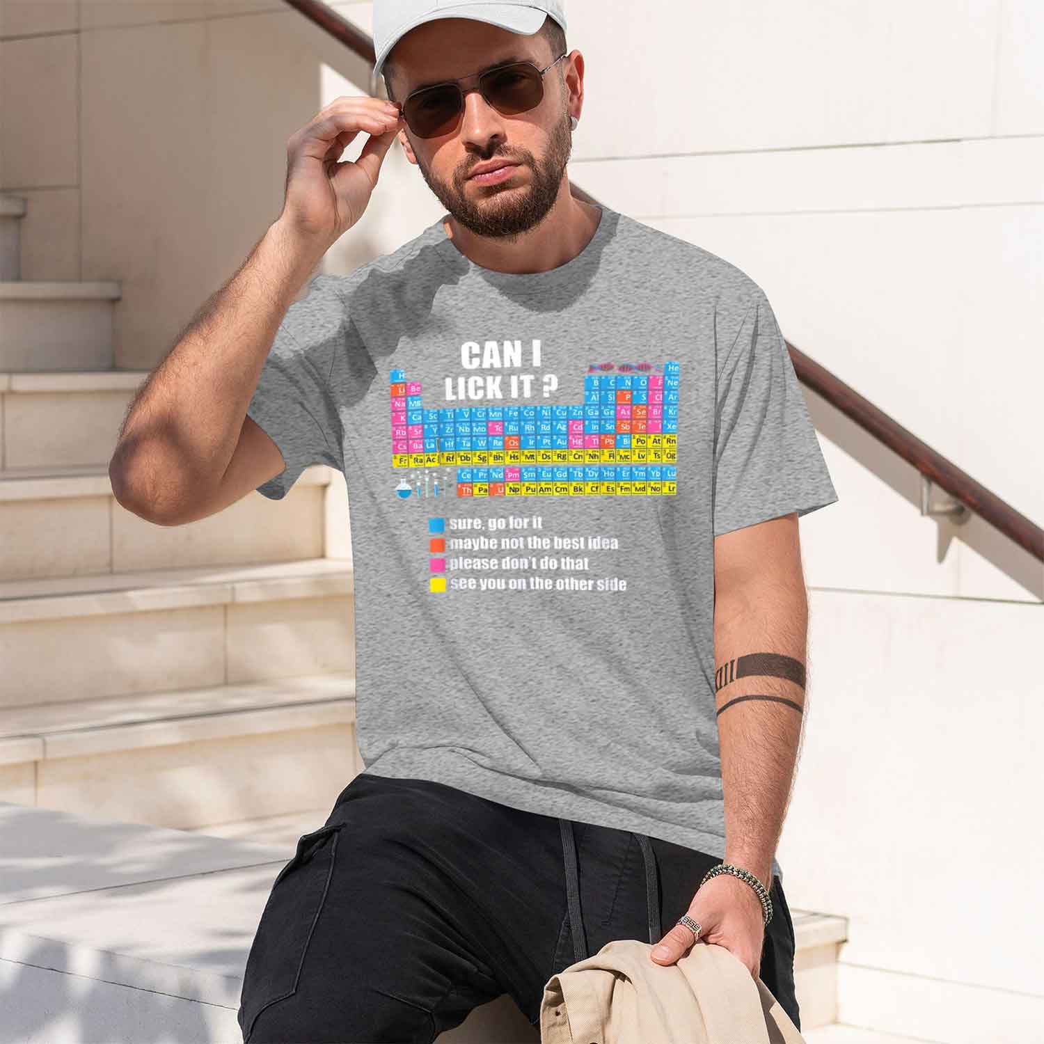 T-shirt pour hommes Can I Lk I - Men'S Fashion Lk avis et prix