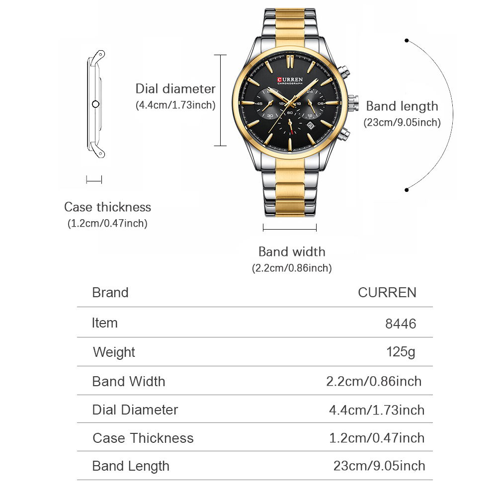 CURREN Casual Quartz Chrono Sp - Men'S Fashion Model avis et prix
