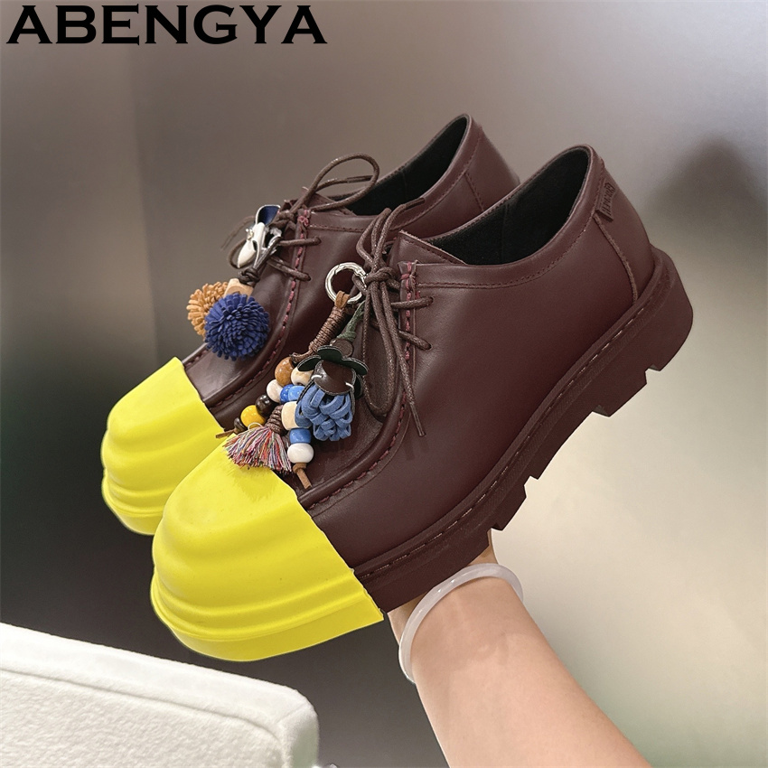 Mocassins multicolores en cuir - Men'S Fashion Loafers Shoes avis et prix