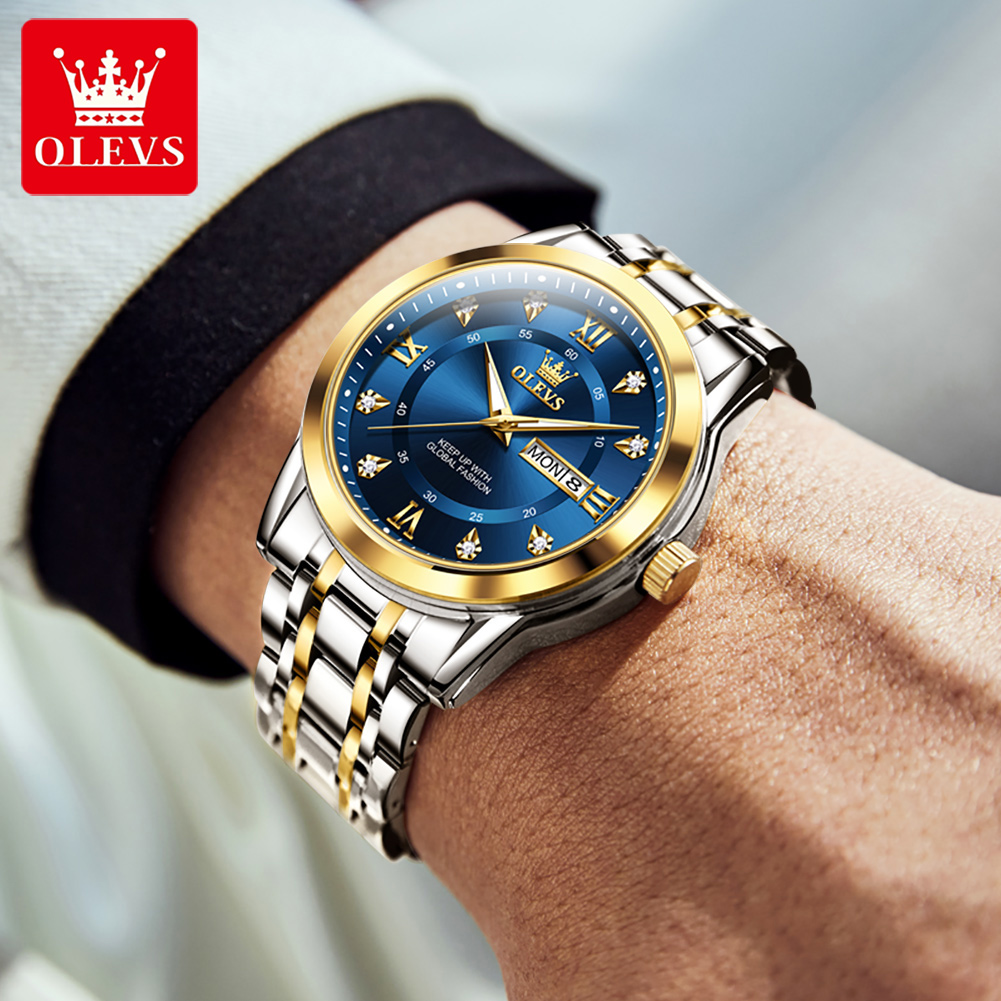 OLEVS marque mode hommes montr - Men'S Fashion Luxury Brands avis et prix