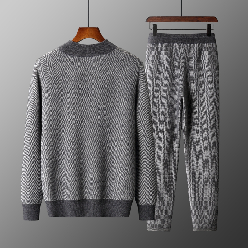 Ensemble en laine mérinos jacq - Knitted Cardigan Men avis et prix