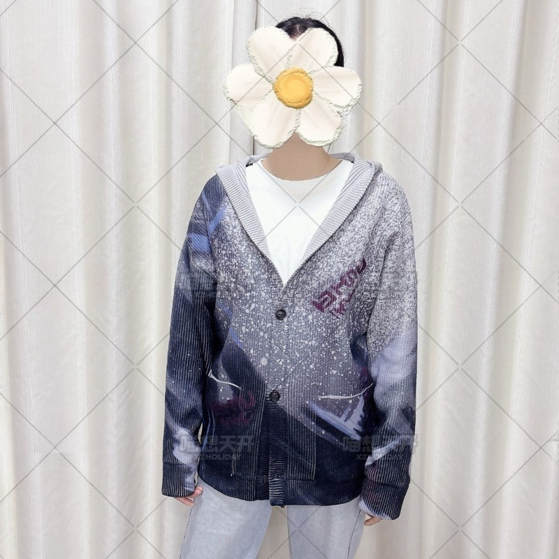 Sylus Costume Game Love and De - Knitted Cardigan Men avis et prix