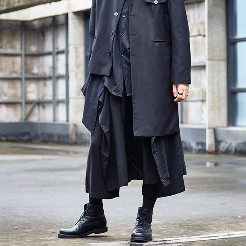 Pantalon Gothique Sombre Y2K à - Mens Fashion Trend 2026 avis et prix