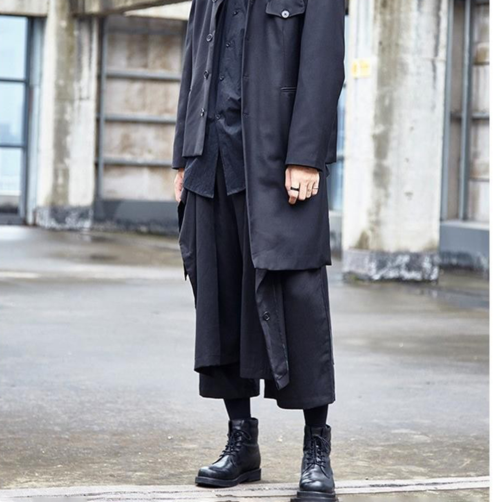 Pantalon Gothique Sombre Y2K à - Mens Fashion Trend 2026 avis et prix