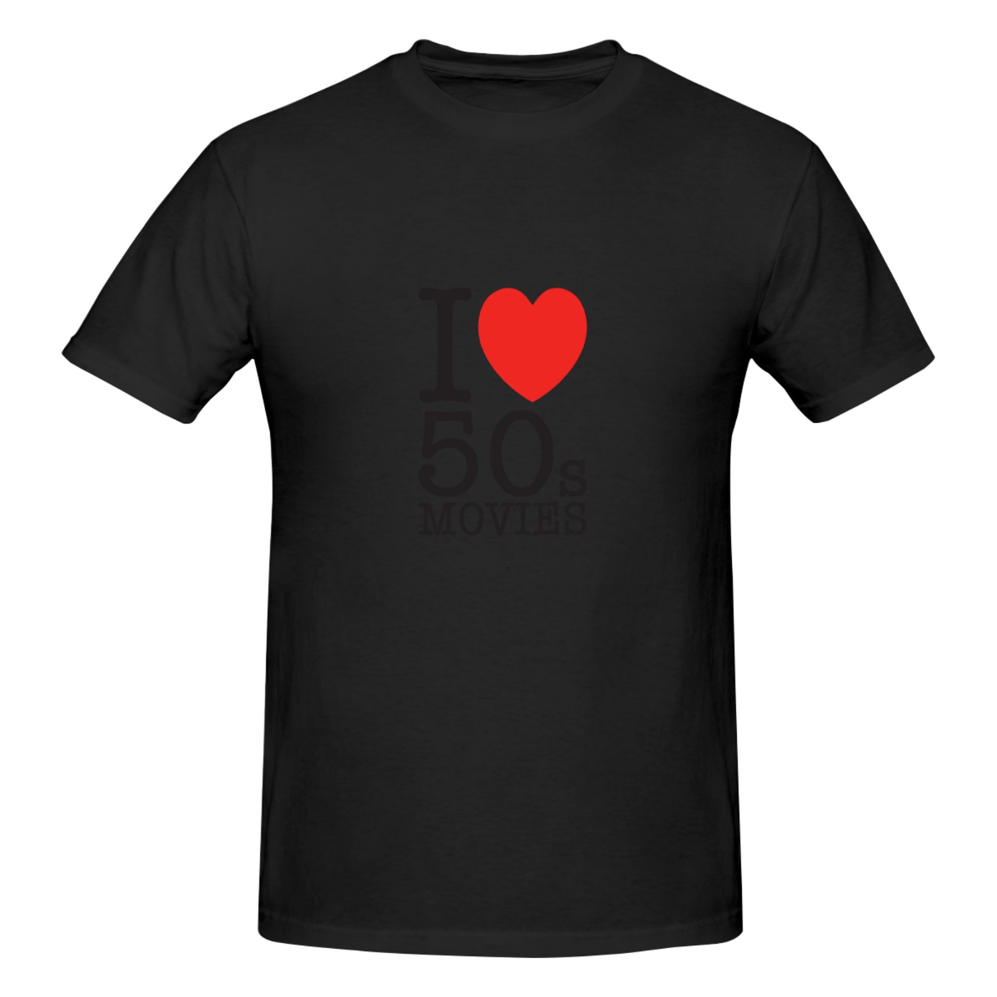T-shirt imprimé drôle « I Love - Mens Fashion In The 50S avis et prix