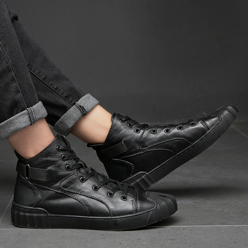 Bottes courtes décontractées e - Men'S Fashion Loafers Shoes avis et prix