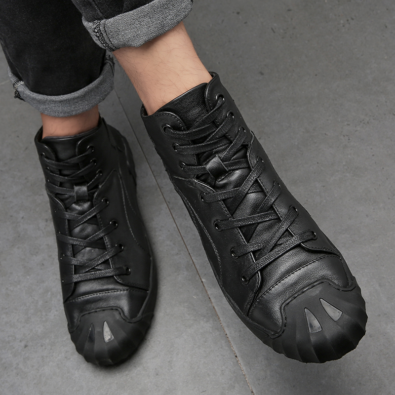 Bottes courtes décontractées e - Men'S Fashion Loafers Shoes avis et prix