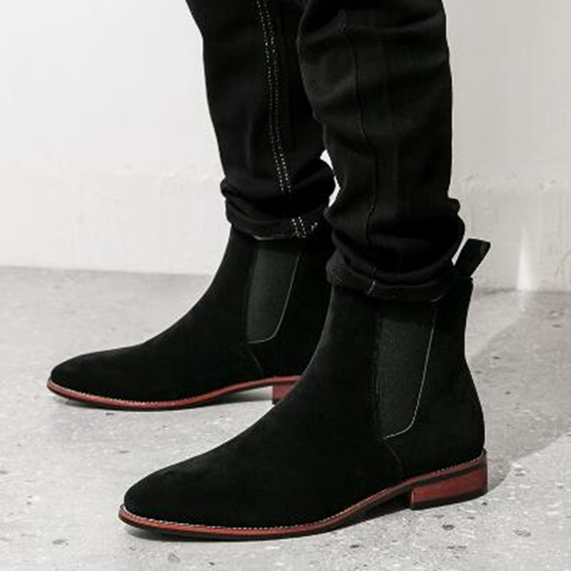 Bottes Chelsea en daim véritab - Men'S Fashion Luxury Brands avis et prix