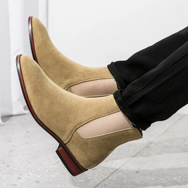 Bottes Chelsea en daim véritab - Men'S Fashion Luxury Brands avis et prix