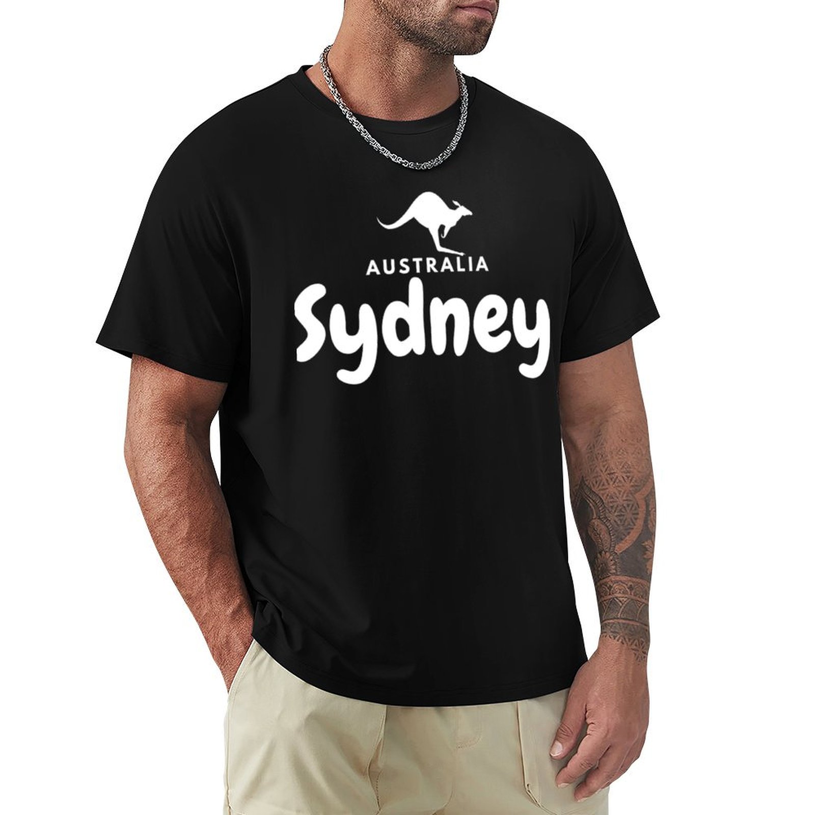Sydney, Australie T-shirt déco - Men'S Fashion Sydney avis et prix