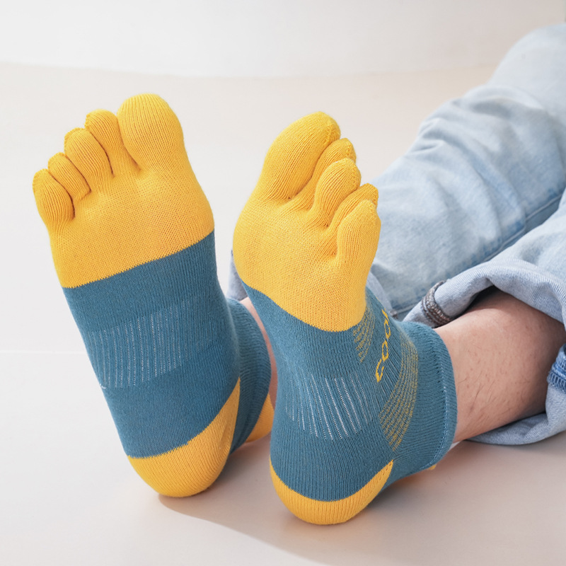 Chaussettes à orteils à la mod - Men'S Fashion Quarter Socks avis et prix