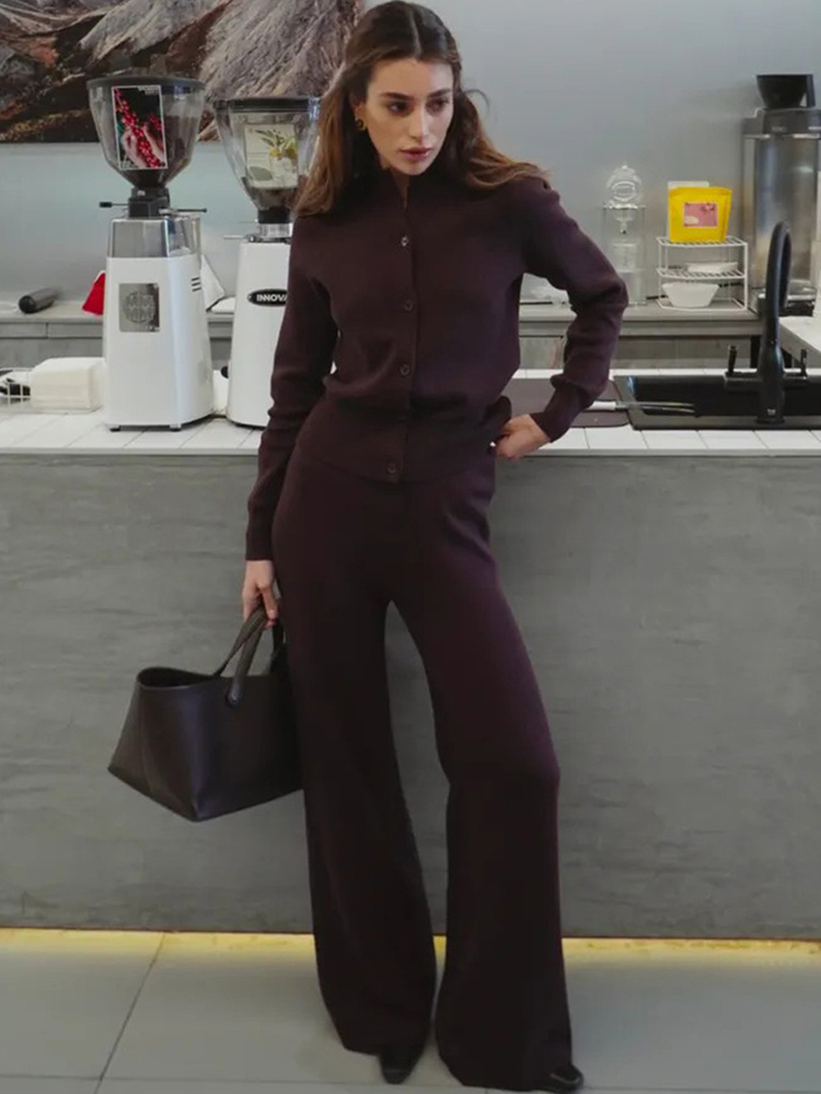 Ensemble 2 pièces pour femmes  - Knitted Cardigan Men avis et prix