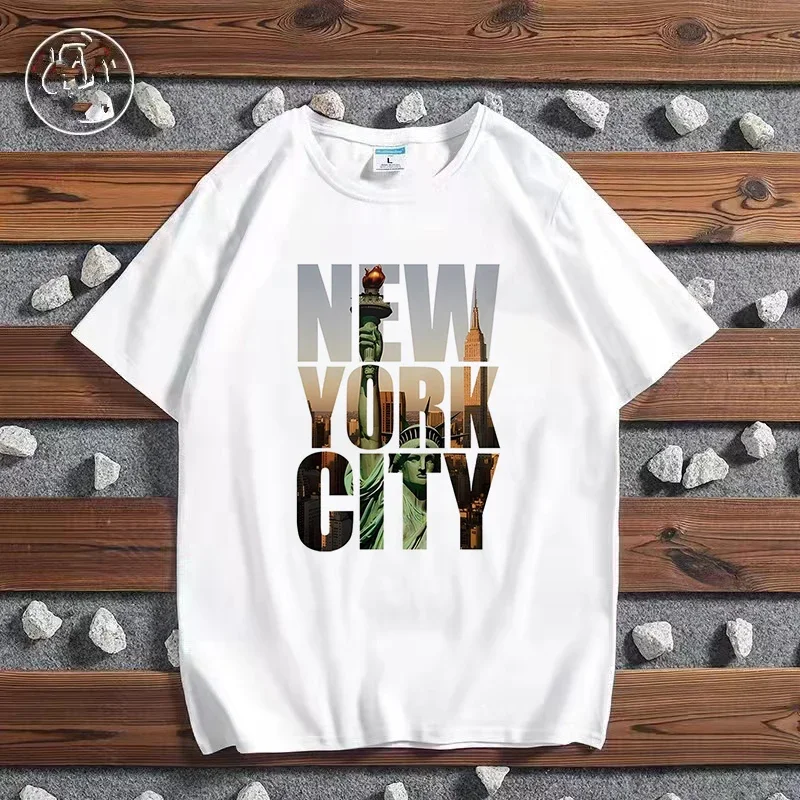 Mode ville imprimé T-shirt Par - Men'S Fashion New York avis et prix