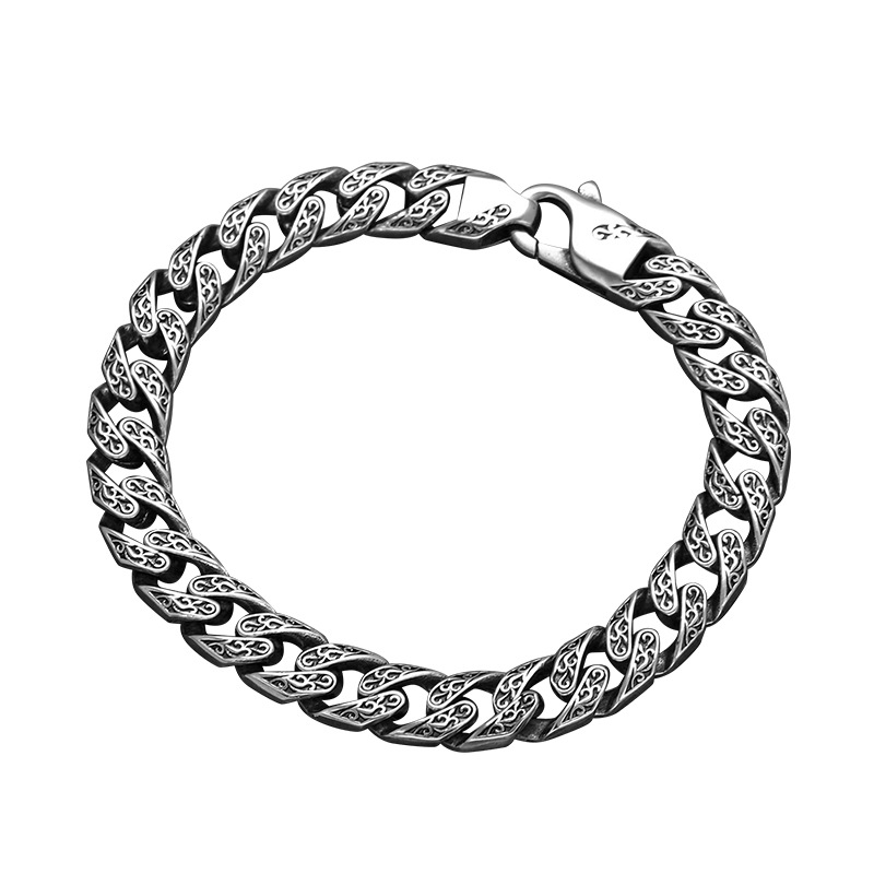 Nouveau bracelet chaîne cubain - Men'S Fashion Lk avis et prix
