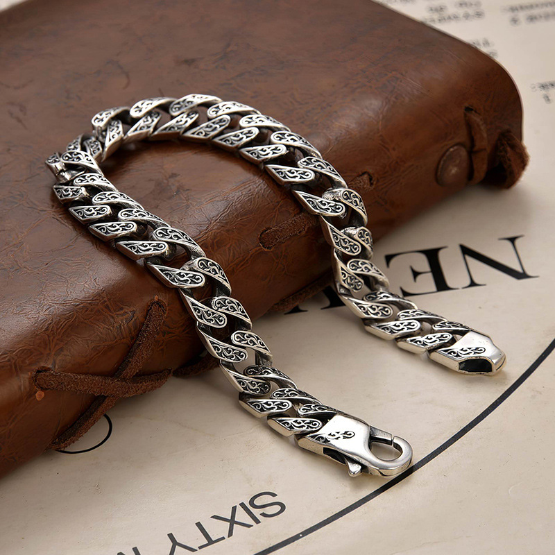 Nouveau bracelet chaîne cubain - Men'S Fashion Lk avis et prix