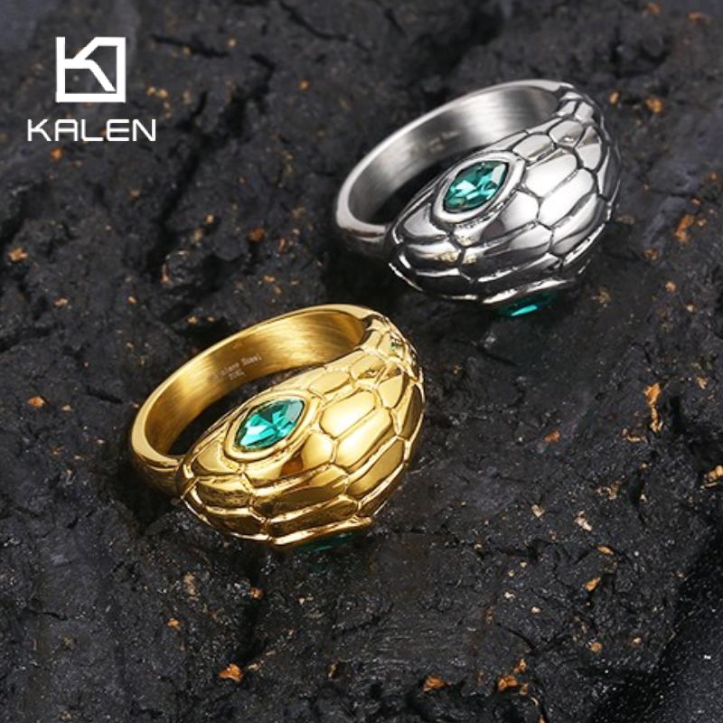 KALEN acier inoxydable yeux ém - Men'S Fashion Lk avis et prix
