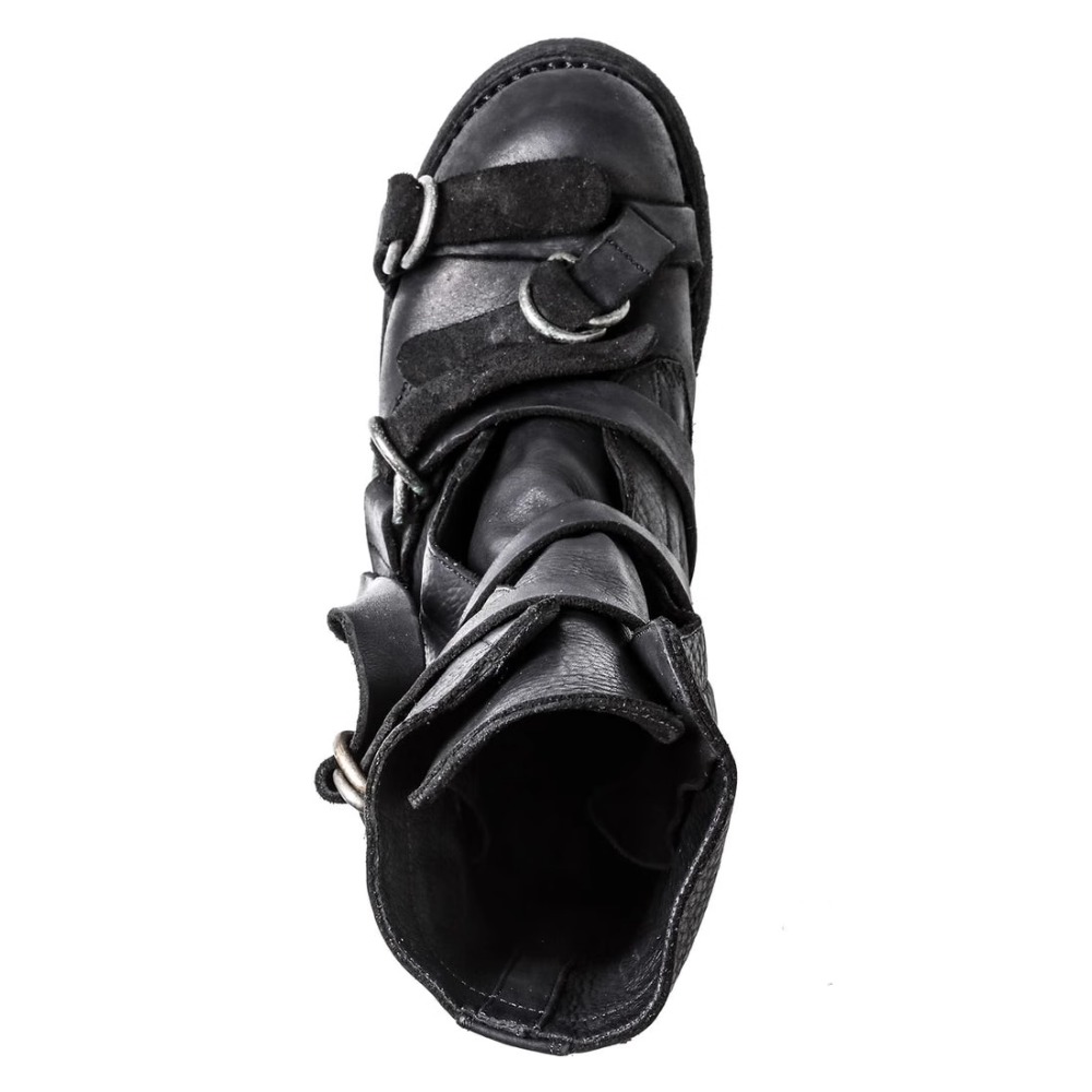 Bottes de moto en cuir pour ho - Men'S Fashion Loafers Shoes avis et prix