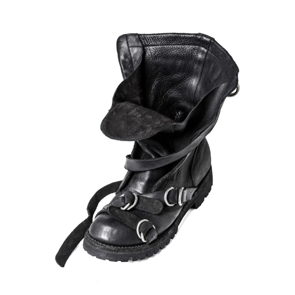 Bottes de moto en cuir pour ho - Men'S Fashion Loafers Shoes avis et prix